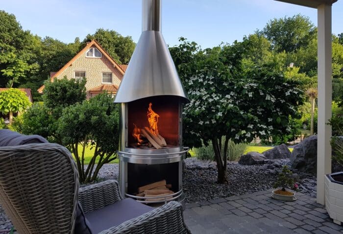 Gartenkamin DN 800 – Bild 6