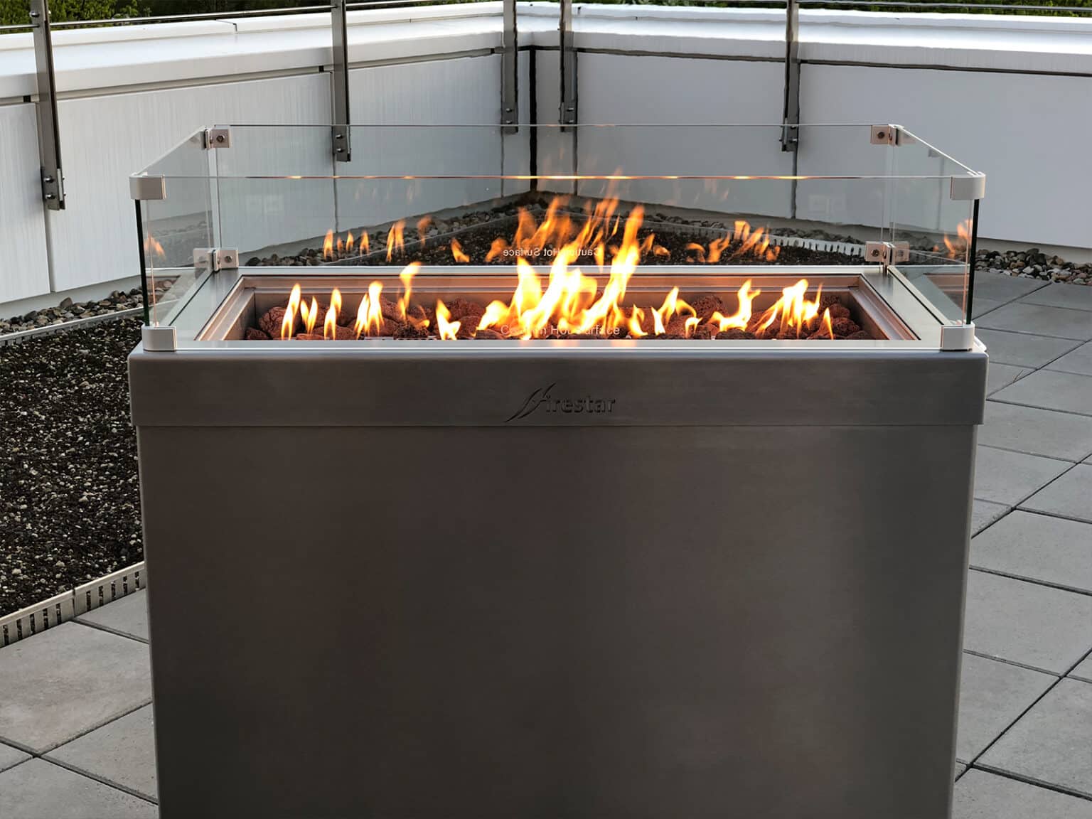 Ambiente XTRA-LARGE Gaskamin - Firestar Gartenkamine