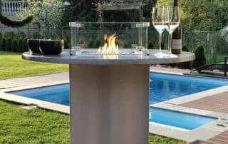 Ambiente Bartable Gaskamin - Firestar Gartenkamine