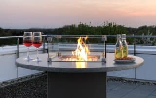 Ambiente Bartable Gaskamin - Firestar Gartenkamine