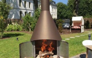 Firestar Gartenkamin BrownSugar DN 800