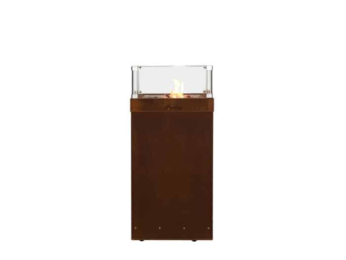 Ambiente Medium Corten Gaskamin - Firestar Gartenkamine