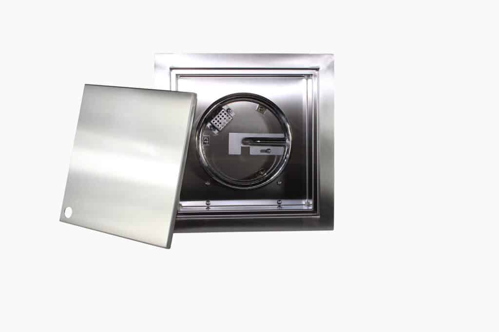 Gas Einbaubrenner SET eckig - Firestar Gartenkamine