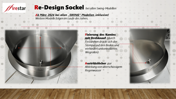 Gartenkamin DN 700 SWING GLAS – Bild 16