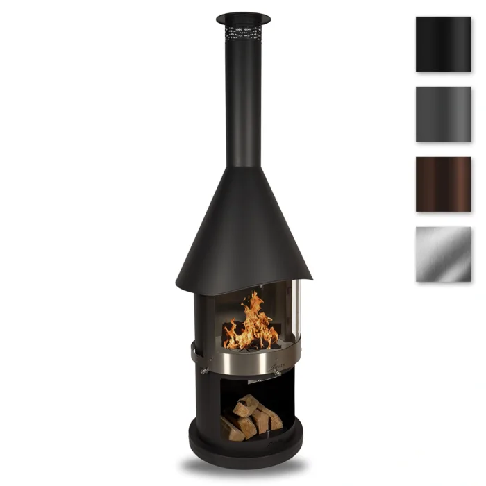 Gartenkamin DN 700 Swing GLAS - 3. Generation