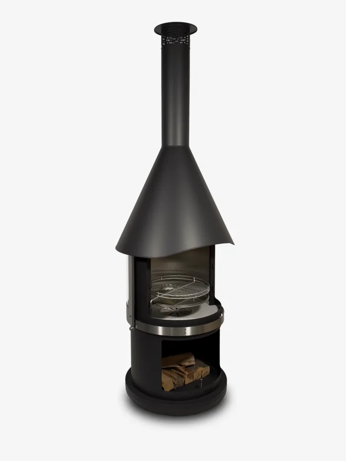 Gartenkamin DN 800 Swing GLAS - 3. Generation – Bild 4