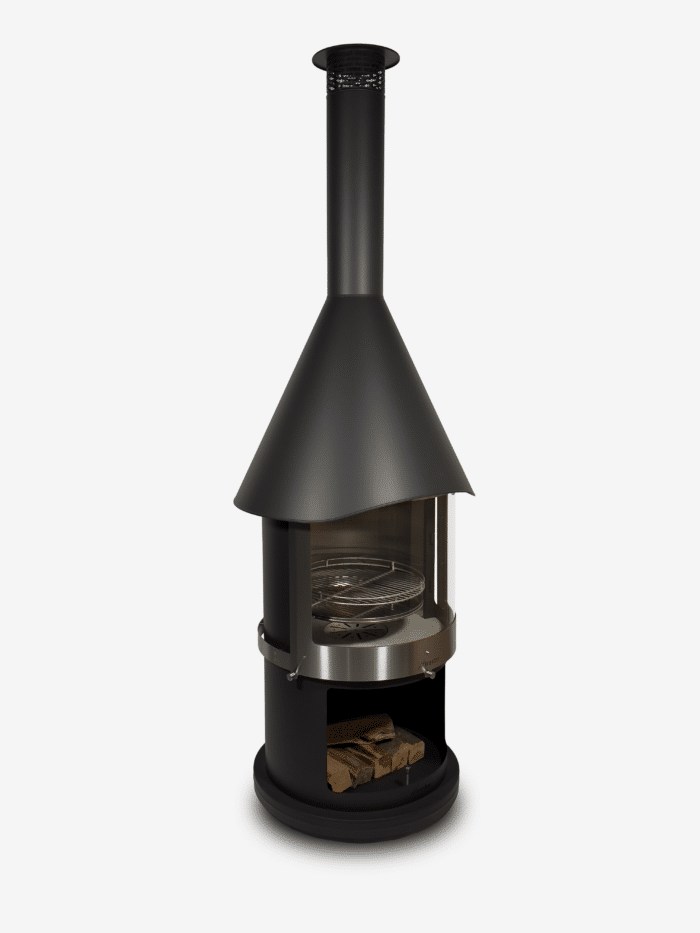 Gartenkamin DN 800 Swing GLAS - 3. Generation – Bild 6