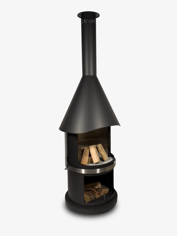 Gartenkamin DN 800 Swing GLAS - 3. Generation – Bild 2