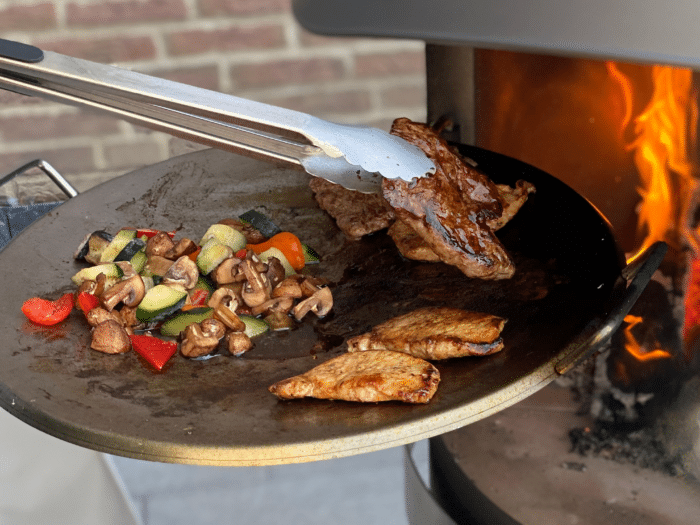 Steakpfanne für Gartenkamin – Bild 7
