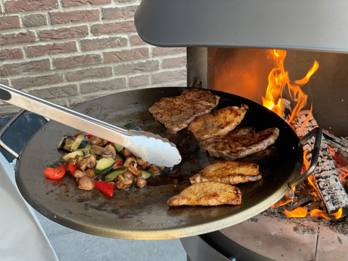 Steakpfanne für Gartenkamin – Bild 6