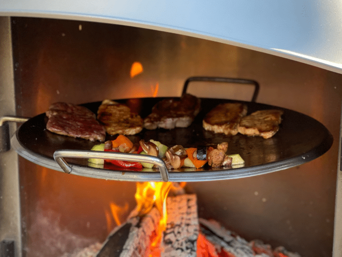 Steakpfanne für Gartenkamin – Bild 8