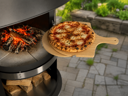 firestar Gartenkamine Pizzastein rund