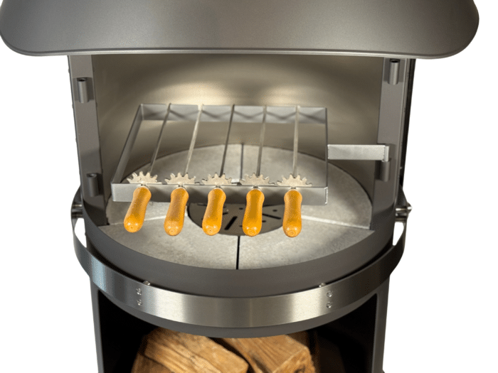 Grillspieße (5er) für Gartenkamin ab DN 700 – Bild 6