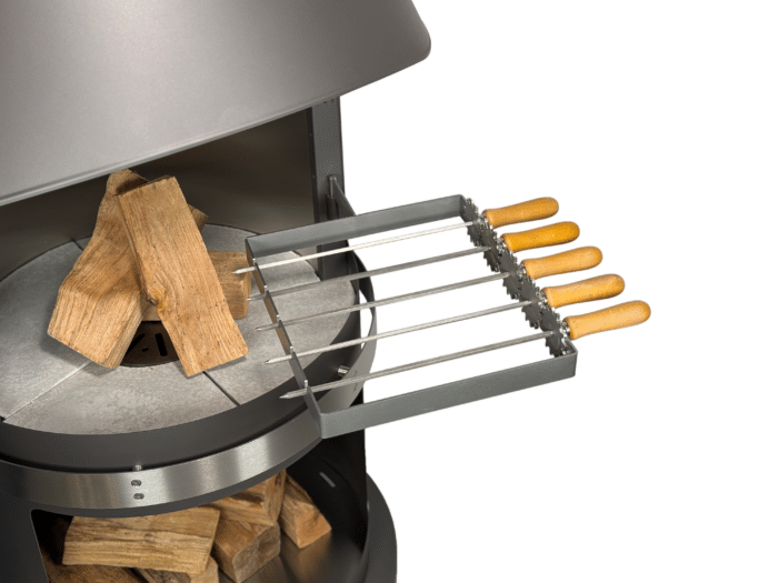 Grillspieße (5er) für Gartenkamin ab DN 700