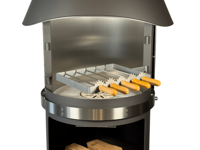 Grillspieße (5er) für Gartenkamin ab DN 700 – Bild 3